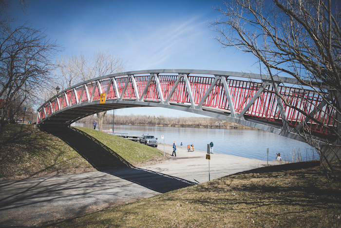 Aluminum bridge at Verdun Marina designed by MAADI Group, featured in study comparing aluminum vs steel cost and long-term performance