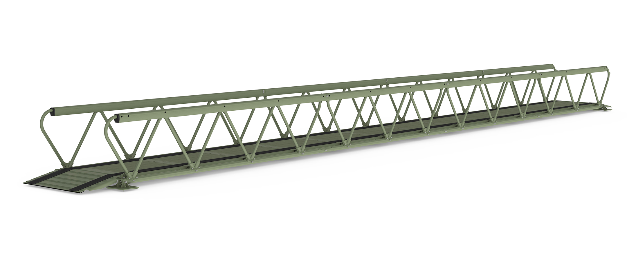 3D rendering of LVTB-1811 lightweight bridge