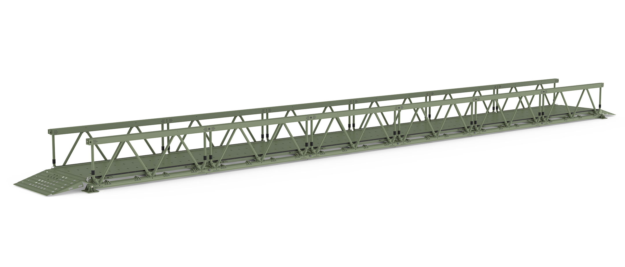 3D rendering of LVTB-2418 modular bridge