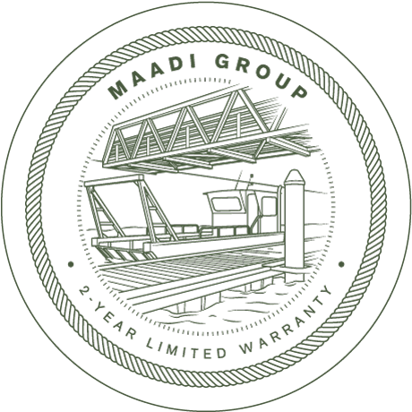 MAADI Group 2-year limited warranty badge